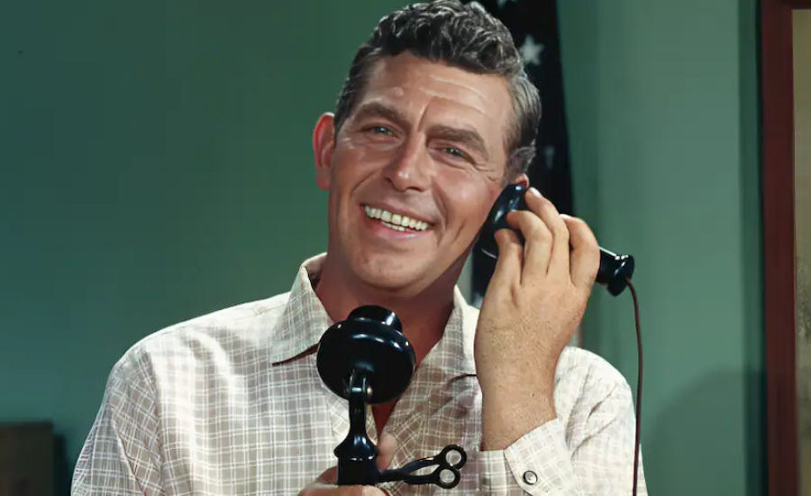 Andy Griffith rose to fame in the 1950s