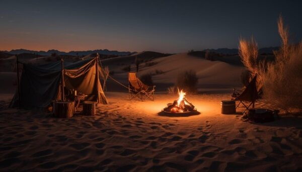 Unveiling the Magic: Nightfall Wonders on an Overnight Desert Safari