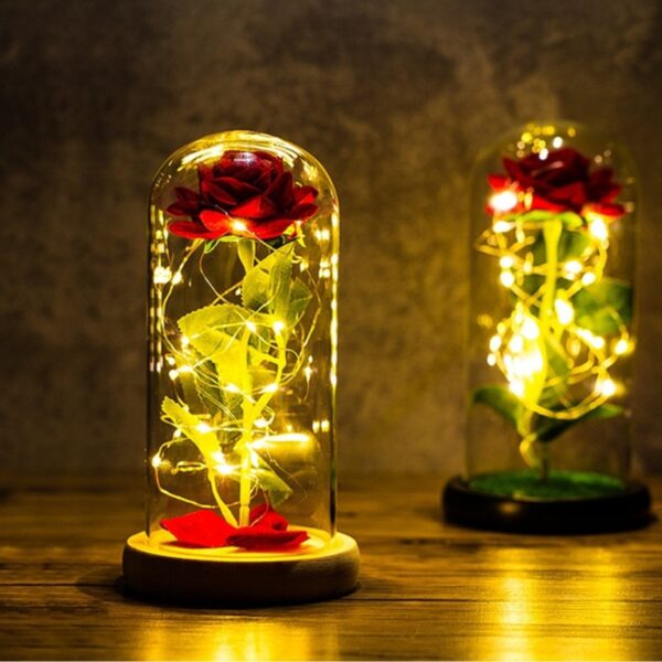 Beauty and the Beast Rose: An Enchanting Guide to Rose Tree Lights and Glass Flower Lamps