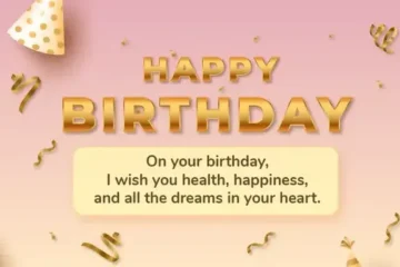 Perfect Birthday Greeting