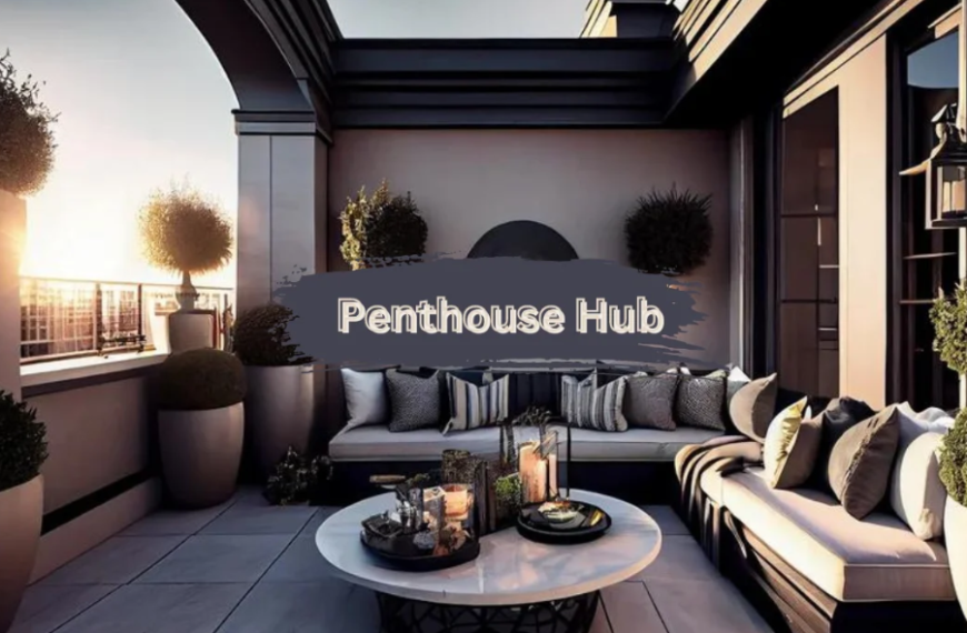 Penthouse Hub: Uniting Luxury with Contemporary Design