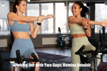 Working Out With Two Guys . Romina Boudoir