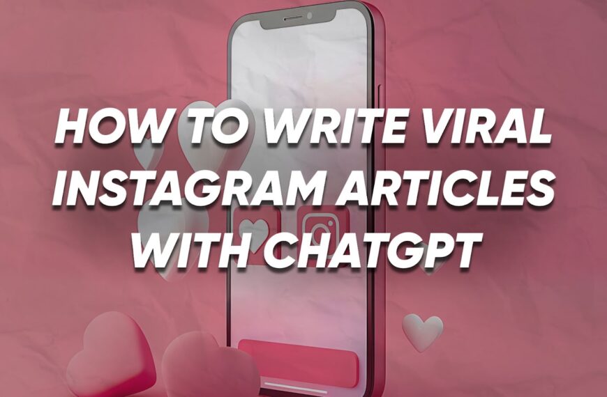 How to Write Viral Instagram Articles with ChatGPT