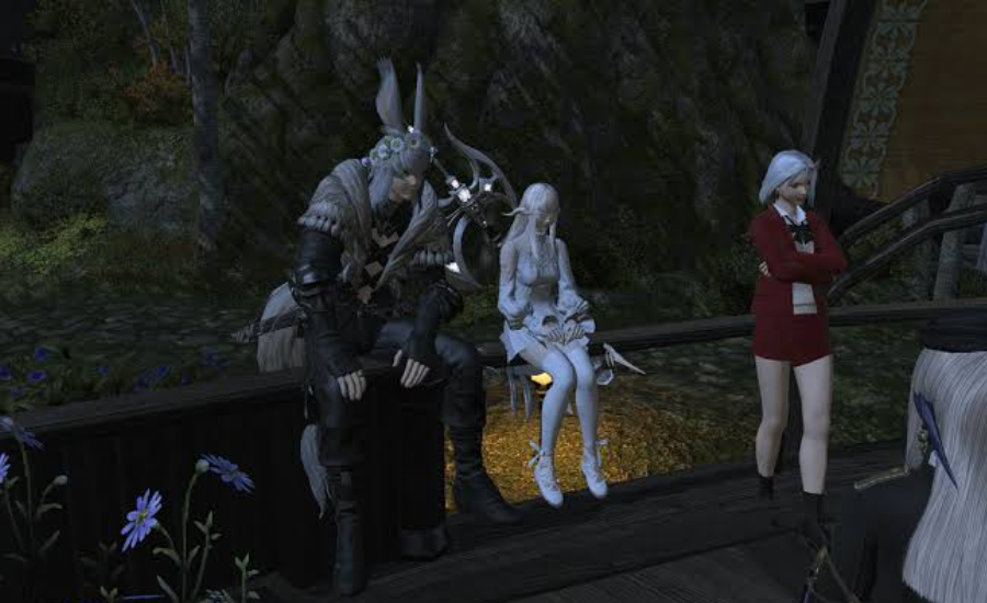 ffxiv sit on ledge emote