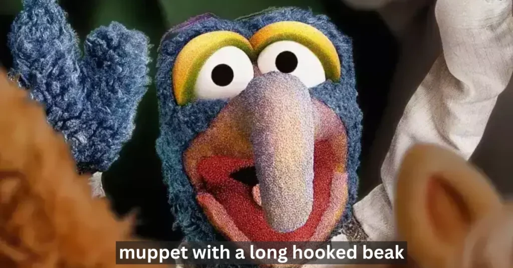 muppet with long hooked beak