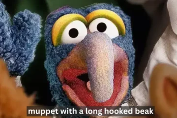 muppet with long hooked beak