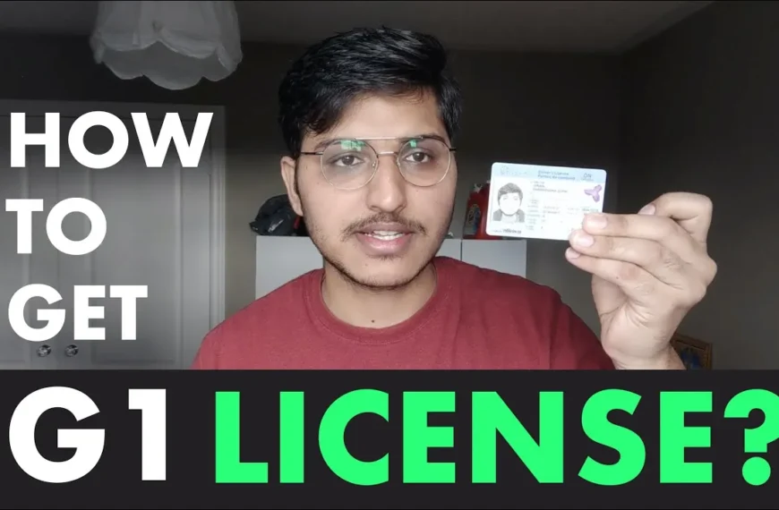 What is a G1 License?